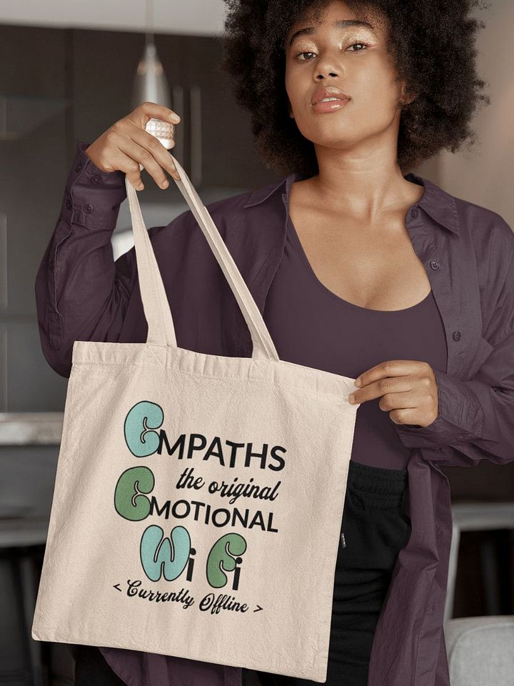 Eco-Chic Empath Tote Bag product image (1)