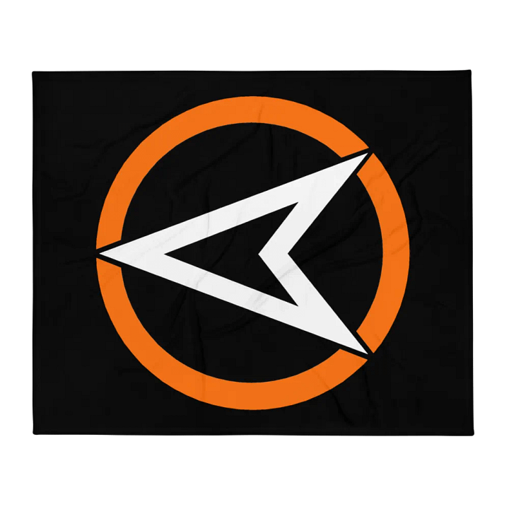 'OA' Symbol Throw Blanket - Black product image (1)