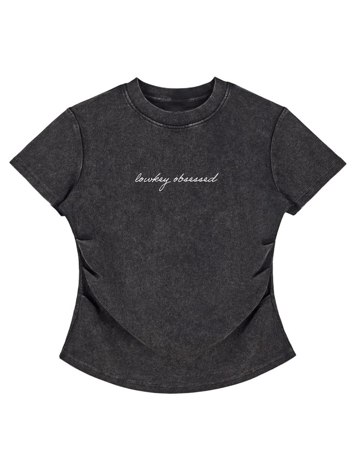 Lowkey Obsessed - Vintage Washed Bodycon product image (1)