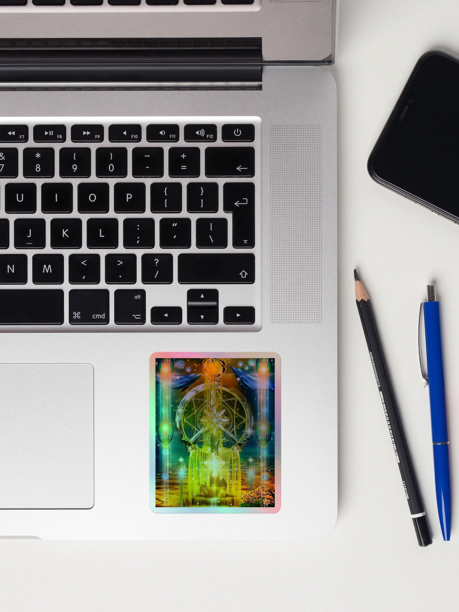 Golden Age Holographic Kiss-Cut Sticker product image (3)