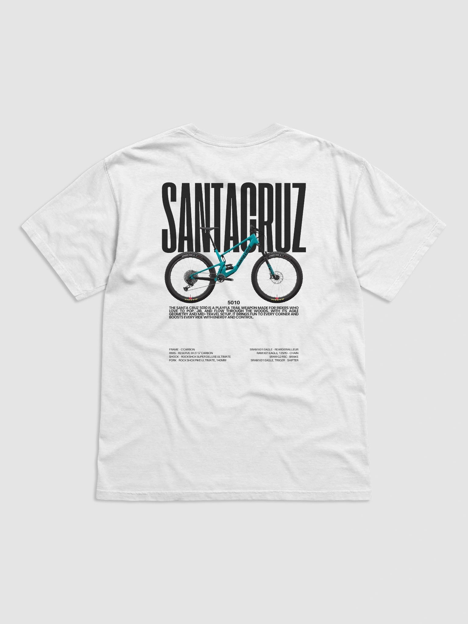 Santa Cruz 5010 T-shirt product image (1)