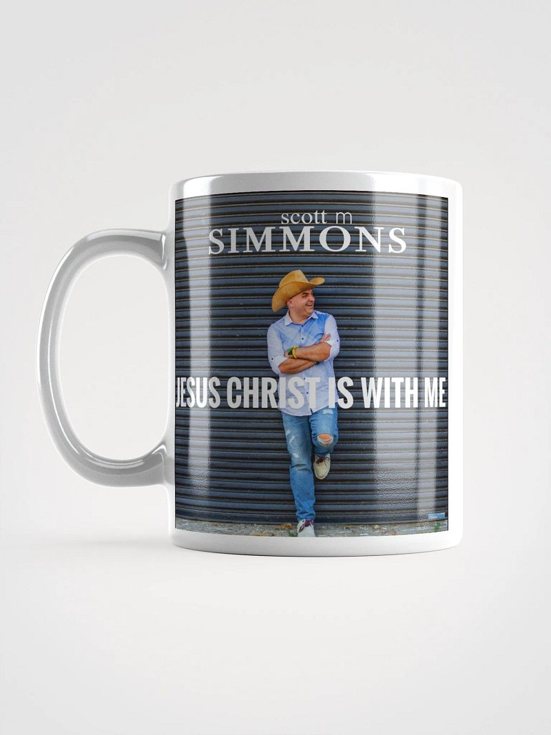 scott m Simmons Country Christian Artist Jesus Christ Is With Me Album Promo Mug