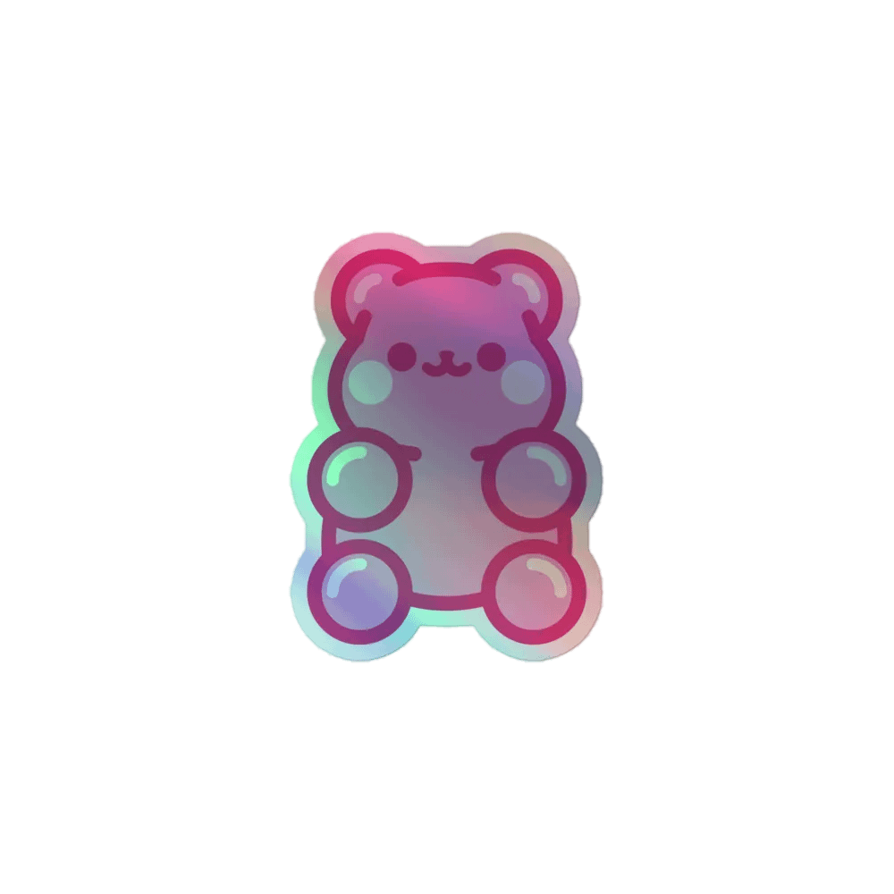 Pink Holo Gummy product image (1)