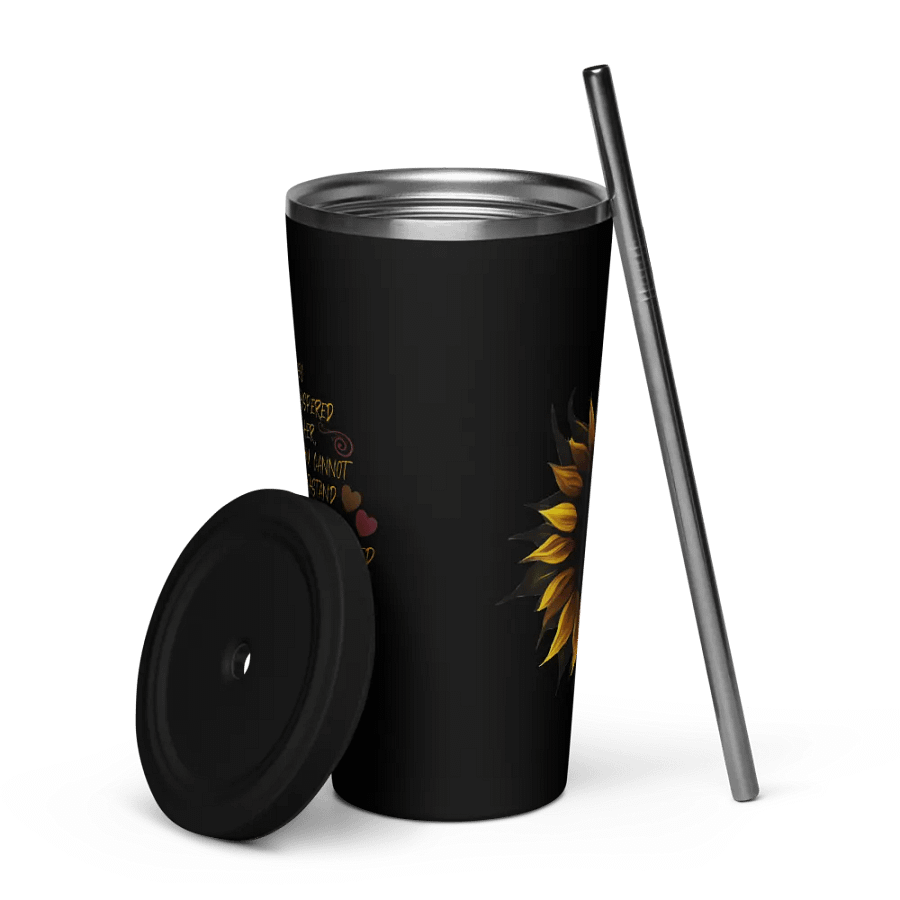 I Am the Storm Sunflower Insulated Tumbler product image (5)
