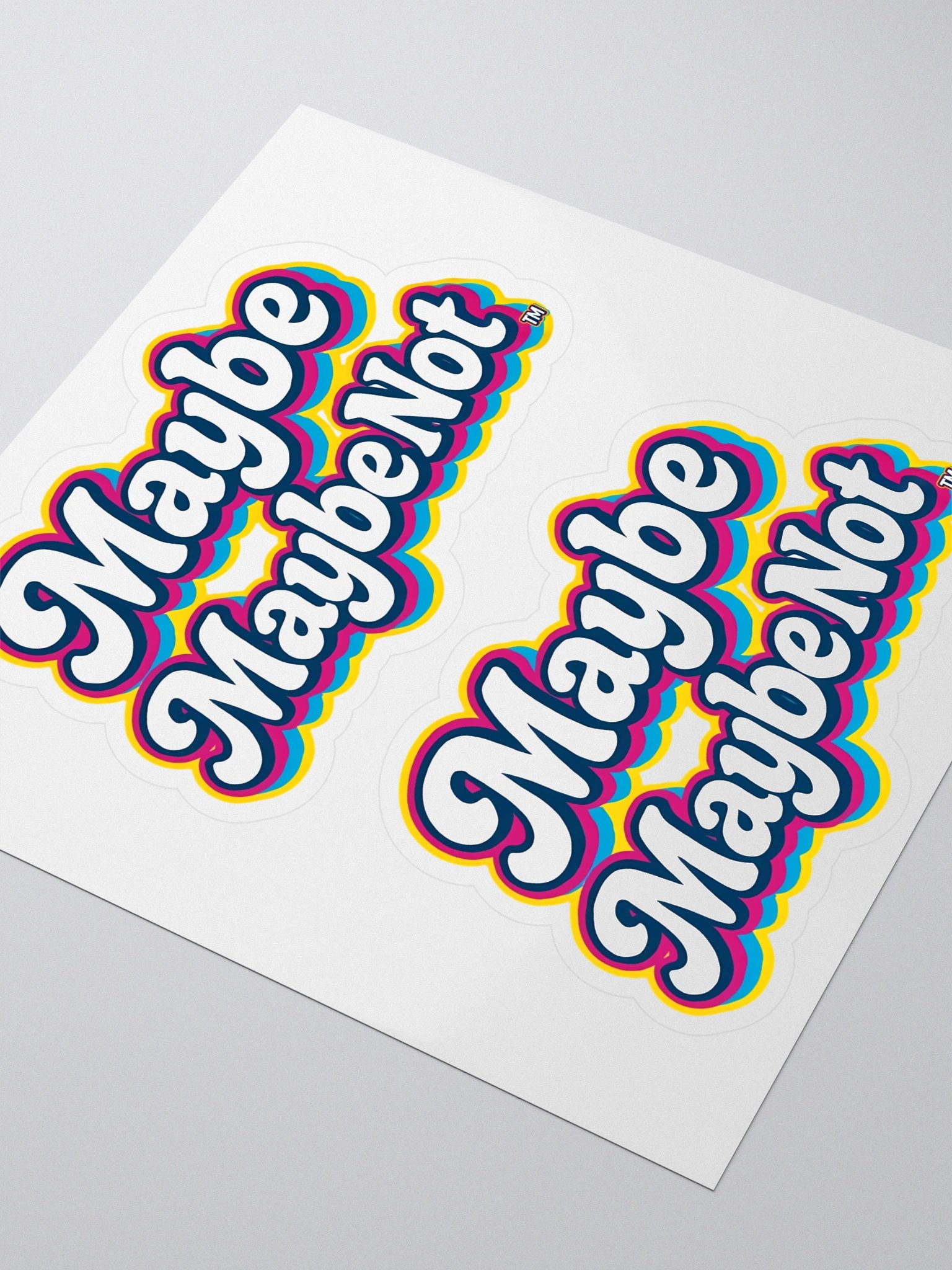 Maybe, Maybe Not Sticker product image (3)