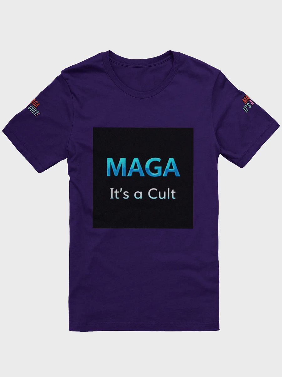 Anti MAGA Logo Blue/Black High Quality T-shirts - Unisex Favorite product image (1)