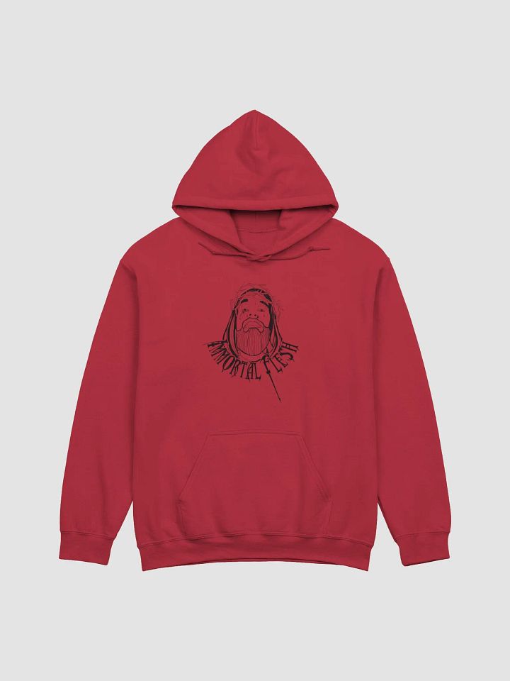 Immortal Flesh Hoodie (Black Logo) product image (1)