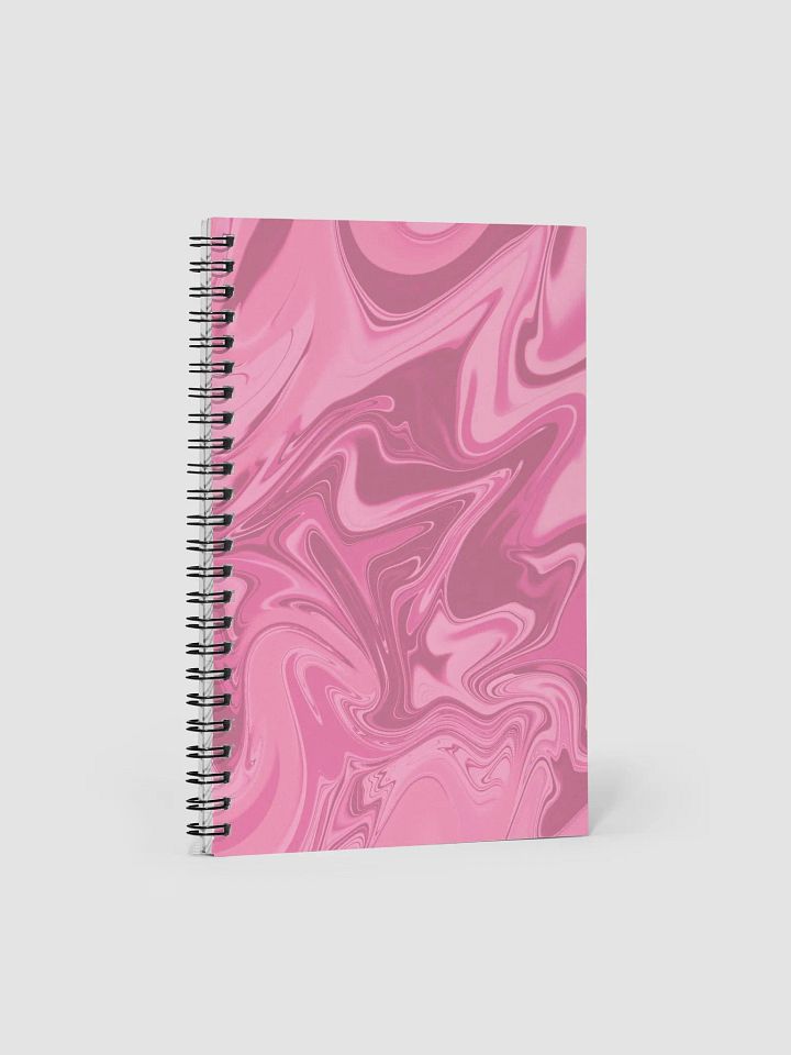 Cute Swirl Dotted Spiral Notebook product image (1)
