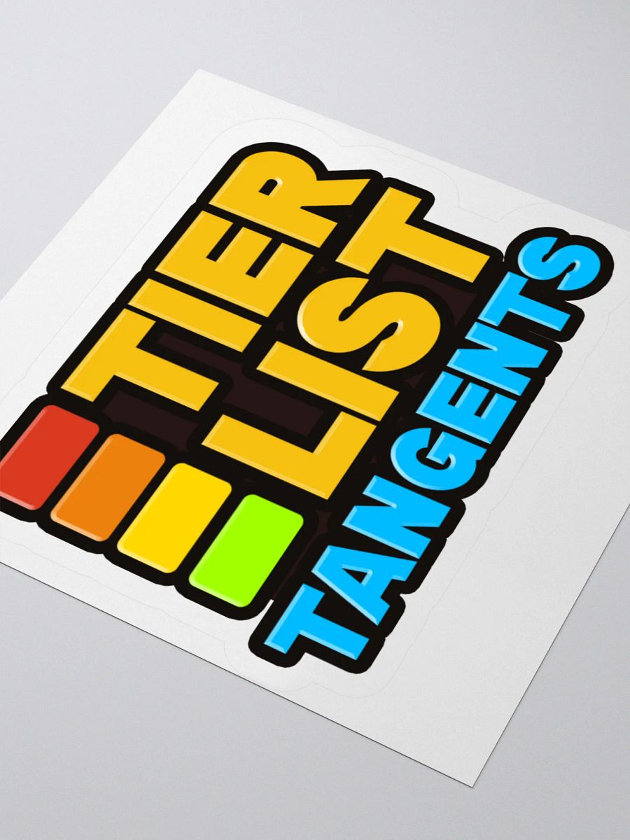 Tier List Tangents Sticker product image (6)