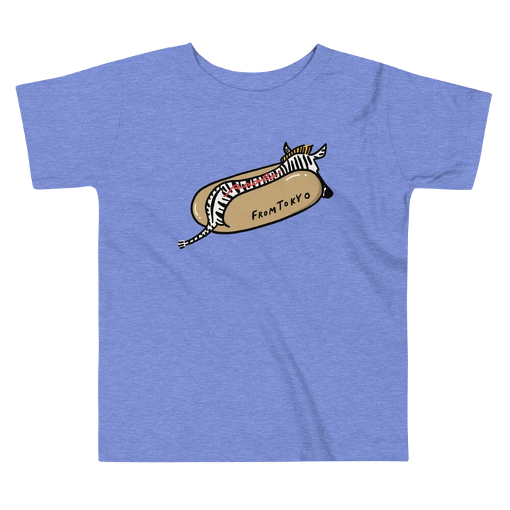 Zebra Hot Dog Toddler T-Shirt product image (1)