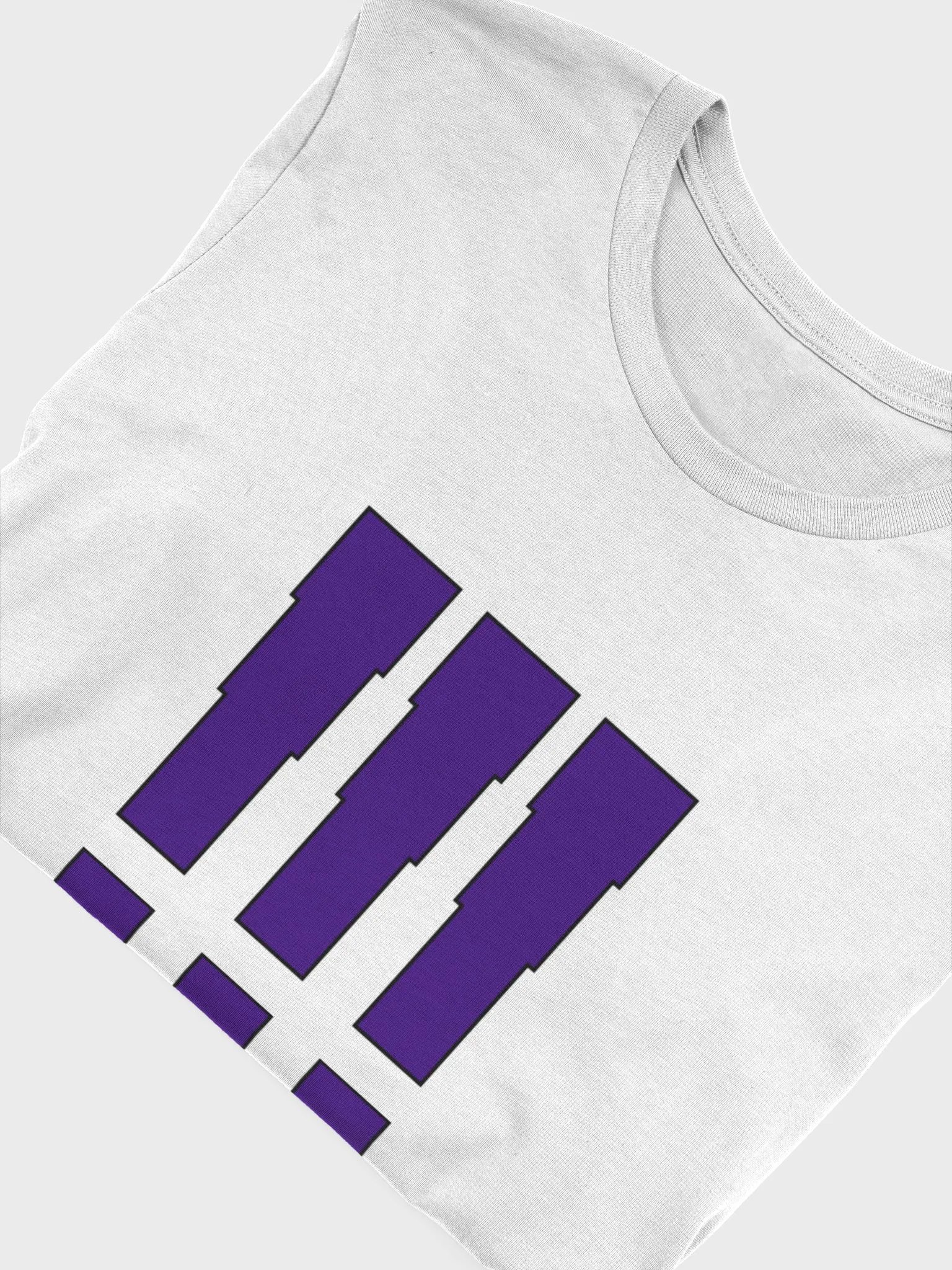 !!! | White/Purple T-Shirt product image (4)