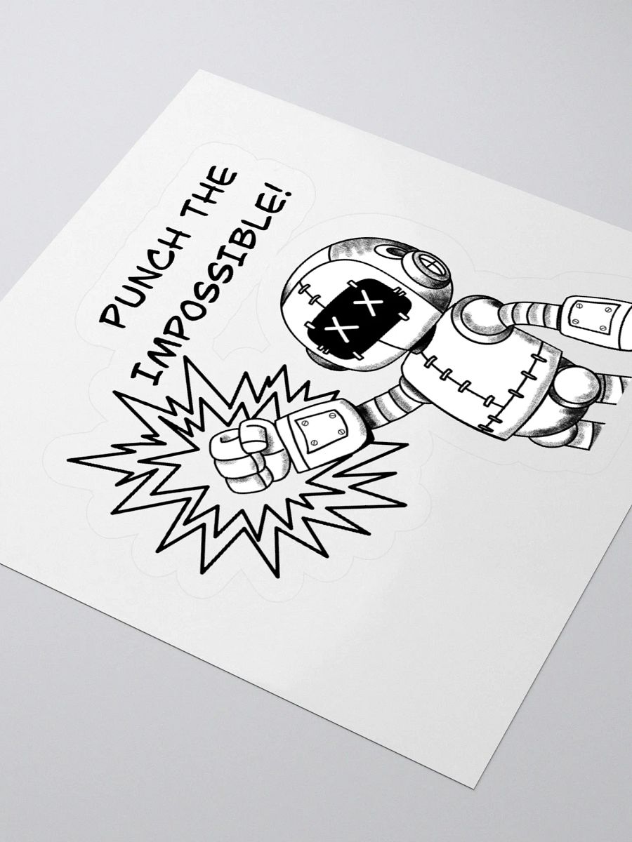 Punch the impossible Kiss Cut Stickers product image (7)