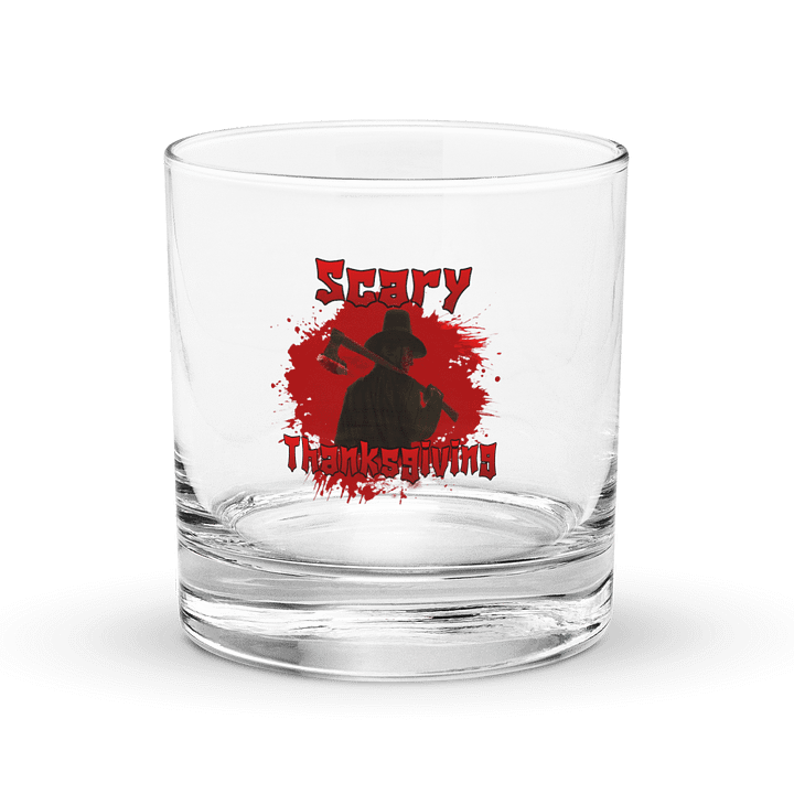 Horror Thanksgiving Rocks Glass Set product image (1)