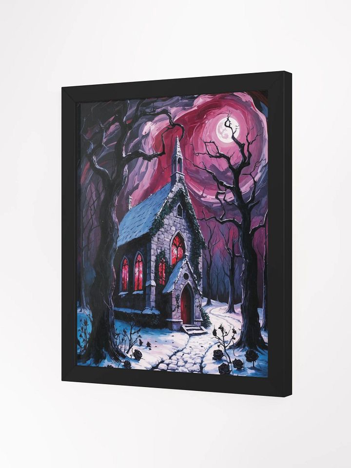 Eerie Gothic Church Framed Poster product image (6)