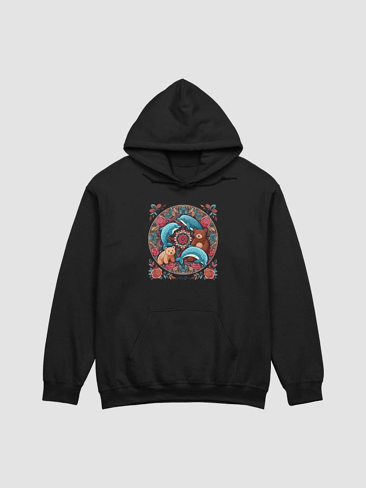 Gildan Classic Hoodie | AI Design animal mandala product image (1)