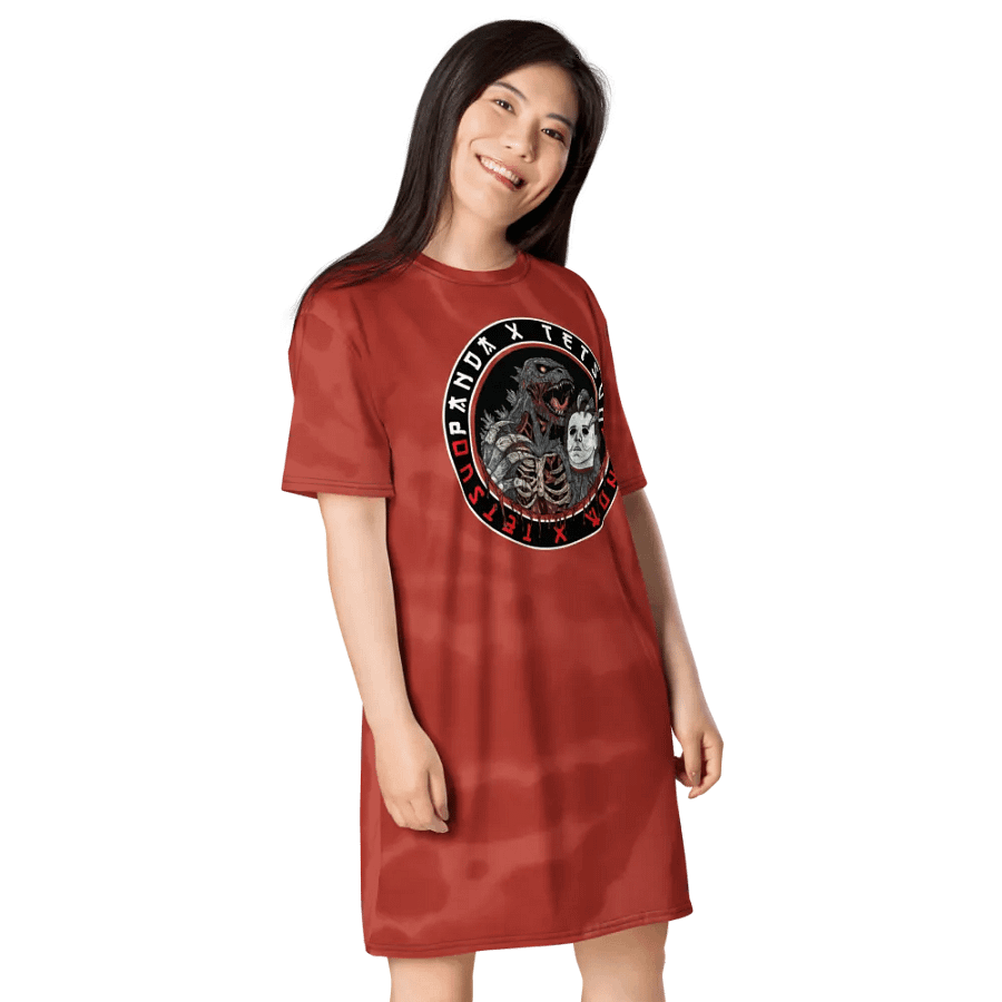 God of Carnage T-Shirt Dress (Northern Lotus Design) product image (12)