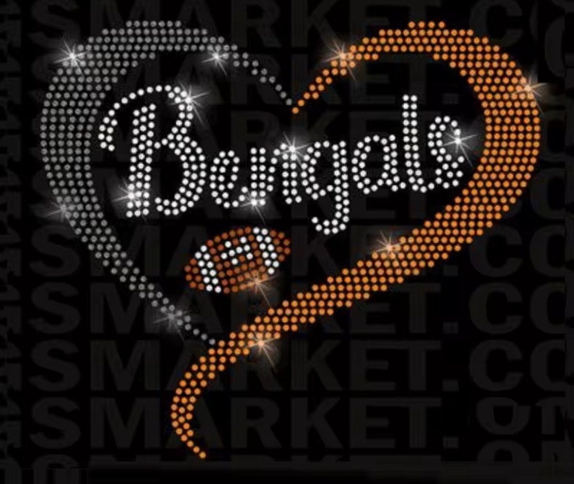 Bengals Rhinestones product image (2)