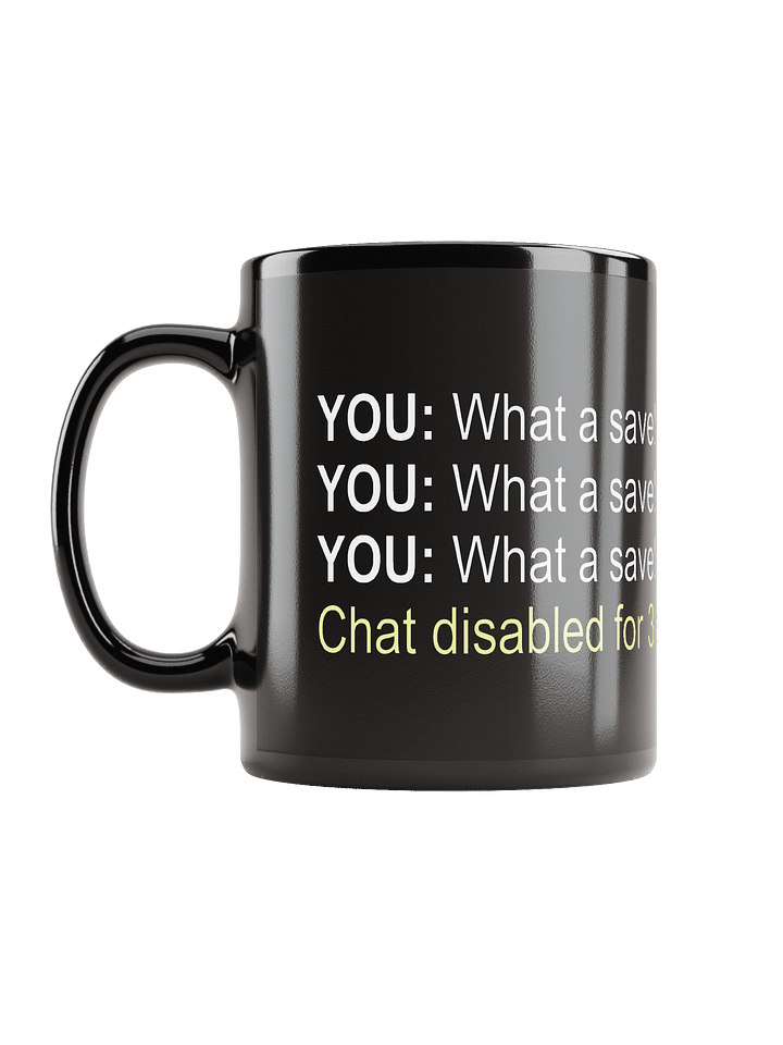 What A Save! Black Mug product image (2)