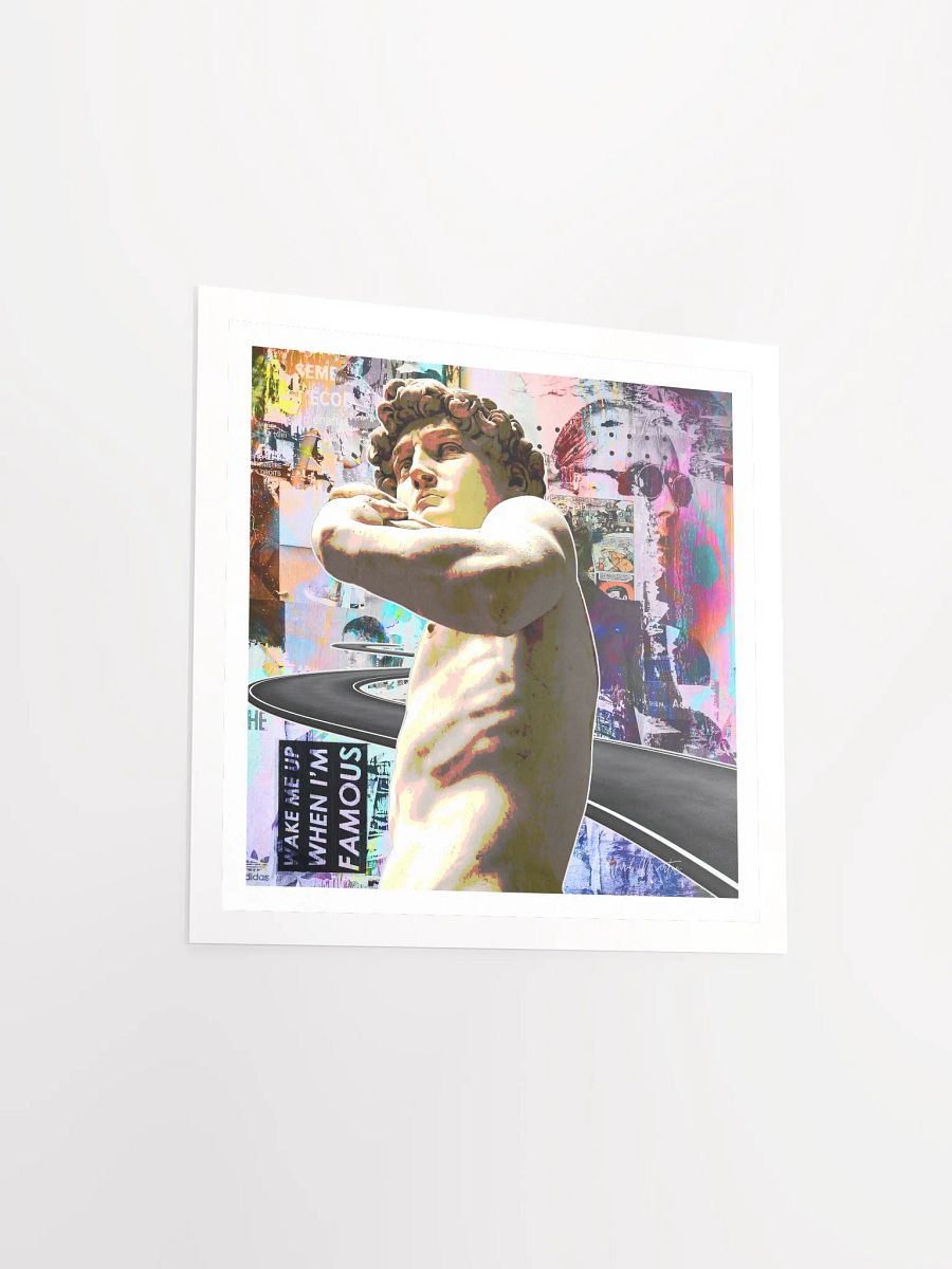 'Wake Me Up When I am Famous' by Edward Martin Mixed Media Collage product image (4)