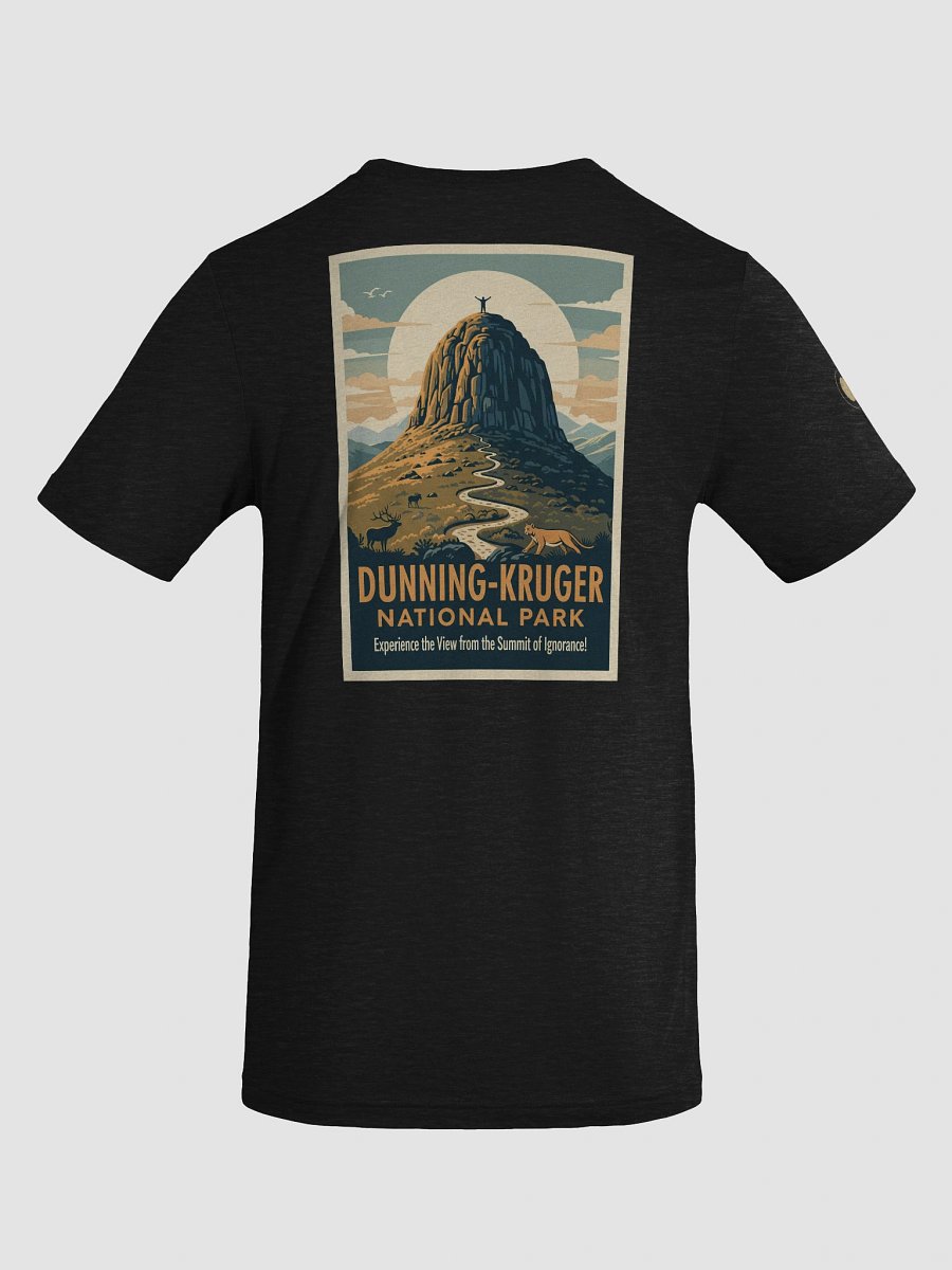 Dunning-Kruger National Park Fitted Tee product image (7)