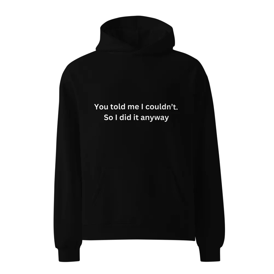 MELODIQUE Brand Quote Hoodie product image (1)