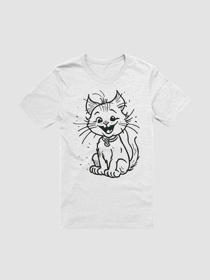 Playful Cartoon Cat Outline product image (1)