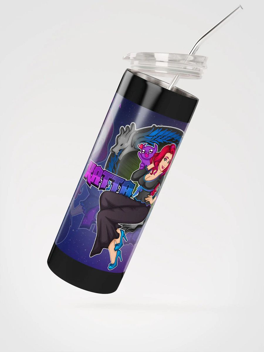 Stainless Steel Tumbler with Straw product image (4)