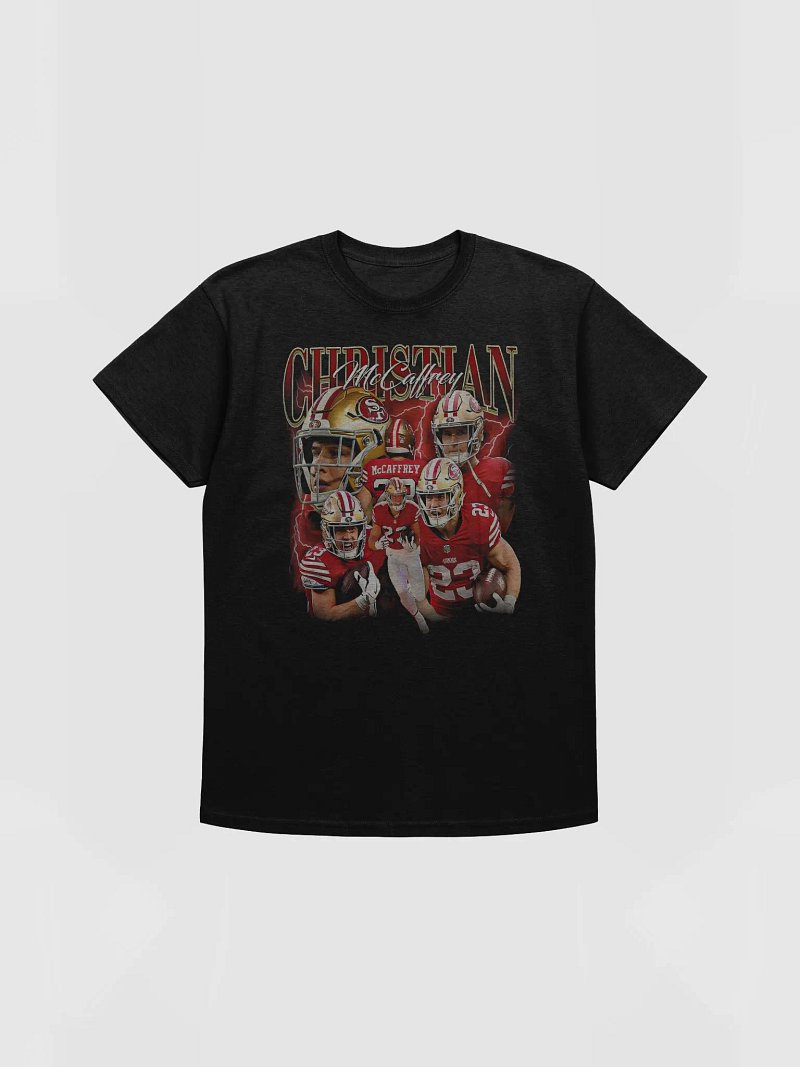 Christian McCaffrey San Francisco Football Shirt, 49ers Football Shirt Christmas Gift Unisex, Football 90s Vintage Fan Gift