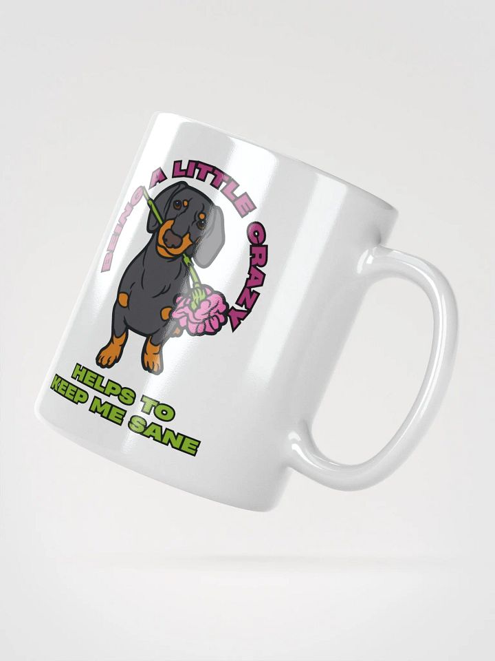 Dachshund Delight White Glossy Mug product image (4)