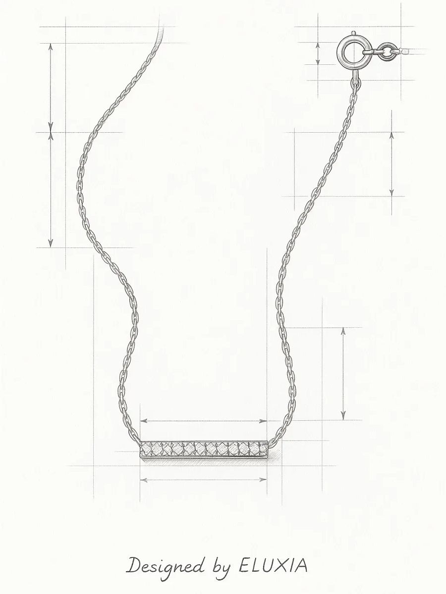The Nova Bar Necklace product image (5)