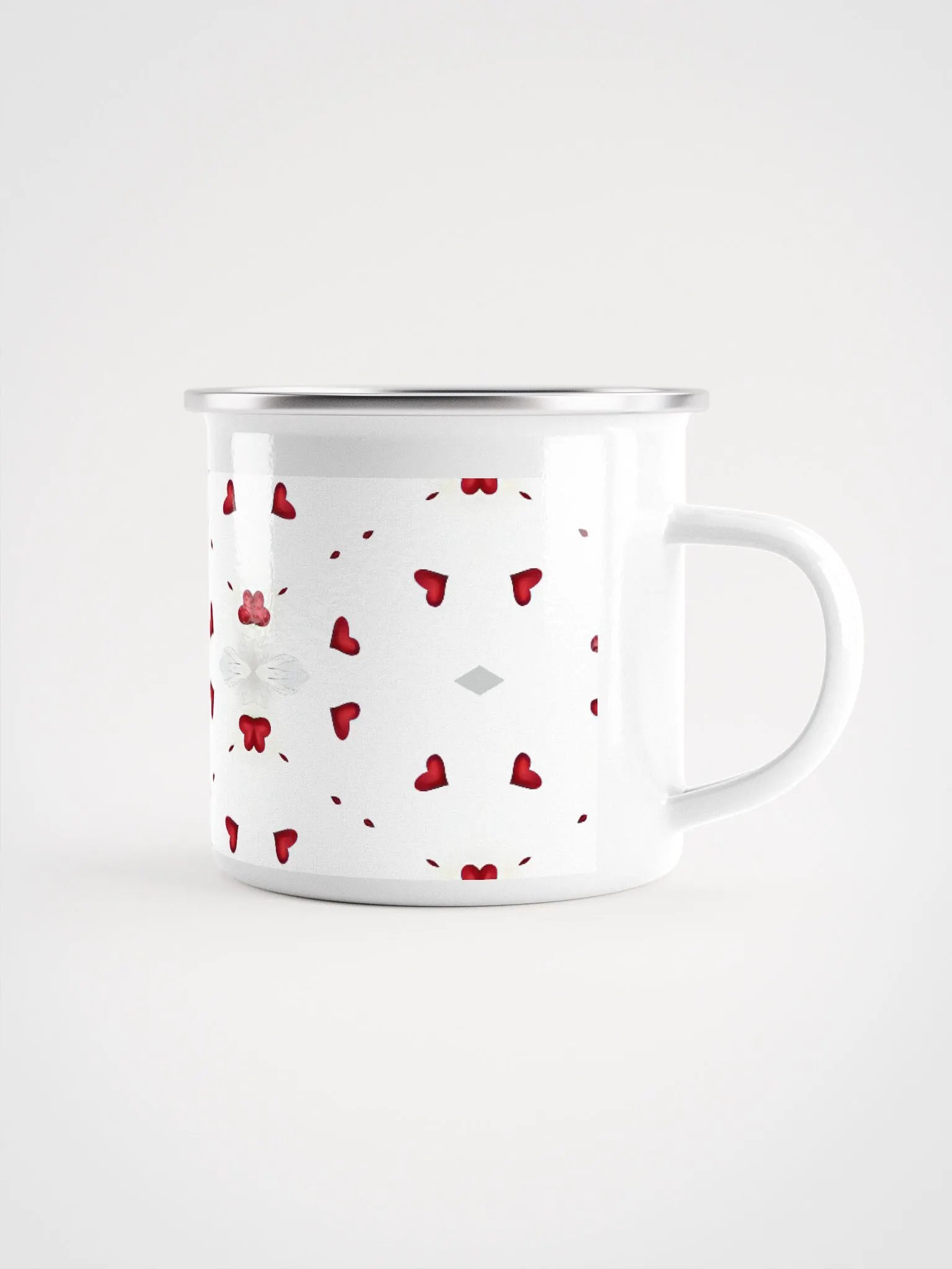 Heart, Diamond Geometric Designed Mug product image (1)