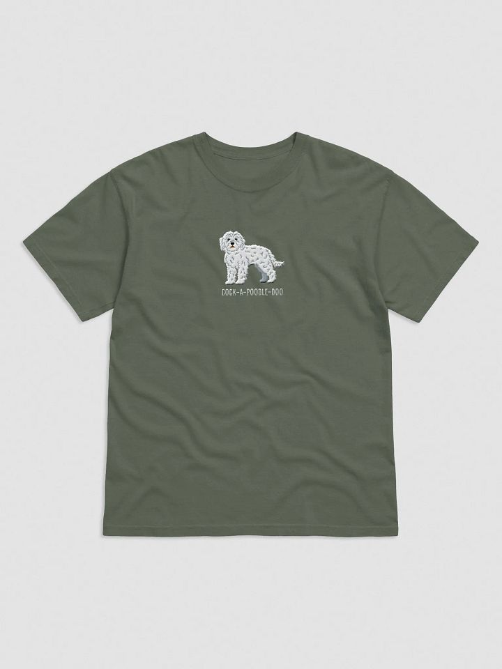 Cock-A-Poodle-Doo T-Shirt(Embroidered) of a Cockapoo(White) product image (25)