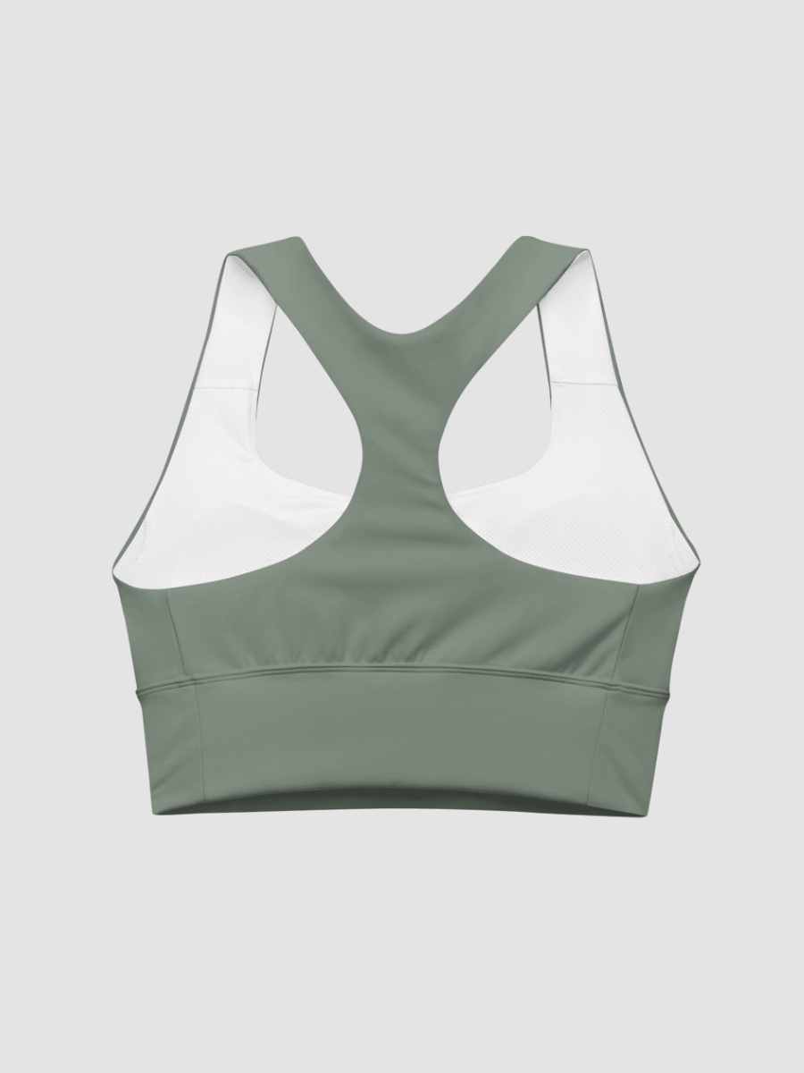 Longline Sports Bra - Sage Green product image (2)