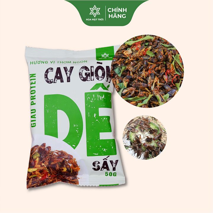 Dế sấy cay giòn product image (2)