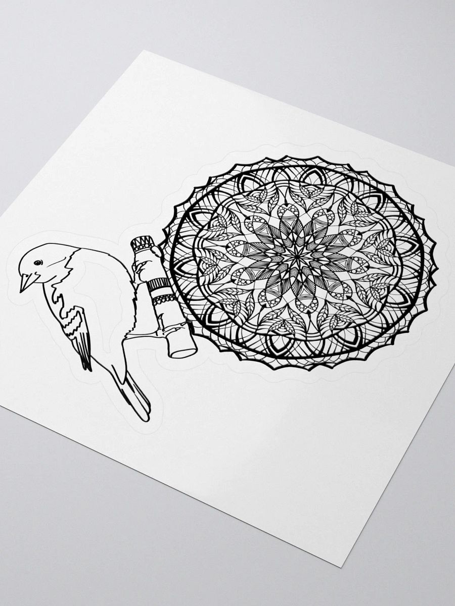 Symmetrical Serenity Mandala Stickers product image (4)