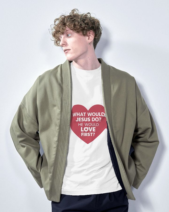 WWJD? He Would Love First! - Faith-Based T-Shirt product image (17)