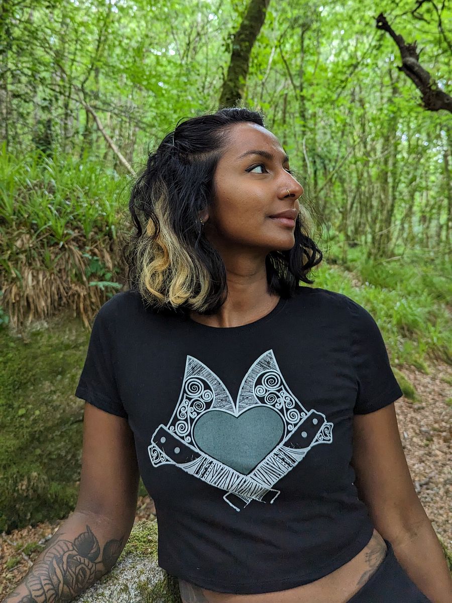 Kindness Revolution Crop Tee product image (2)