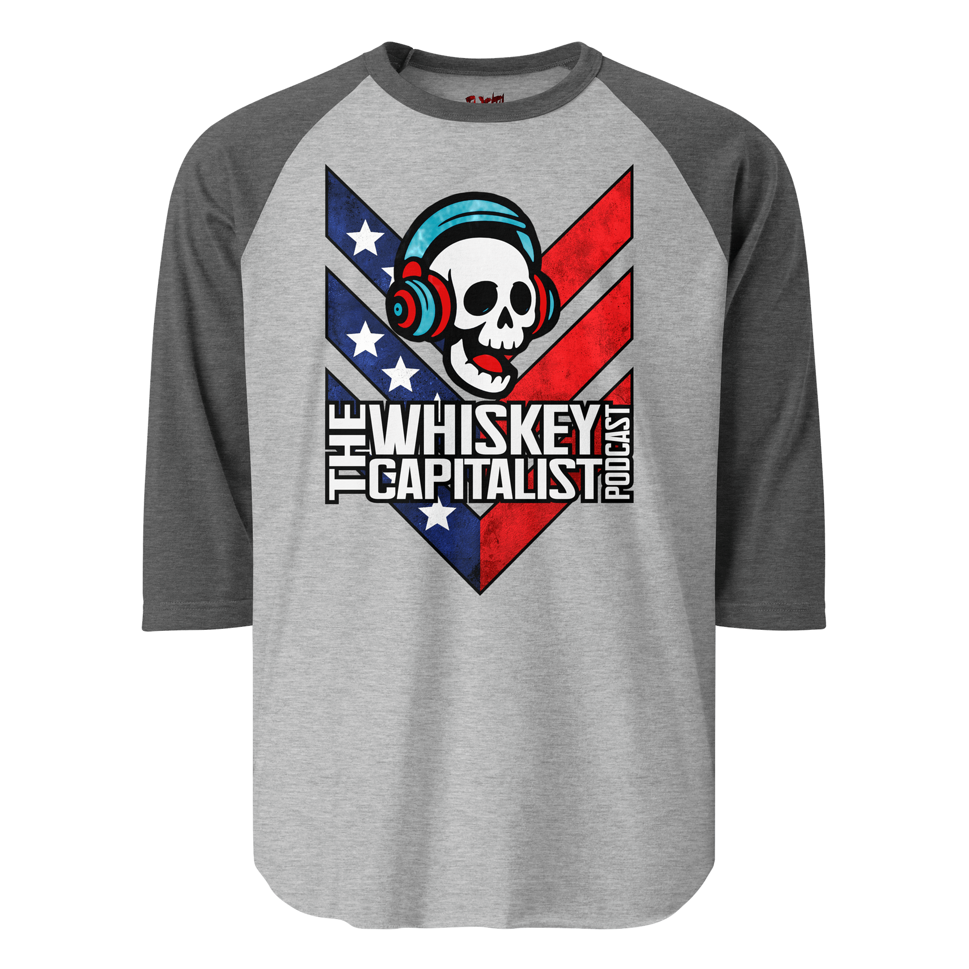 Skull Logo Baseball Long Sleeve product image (1)