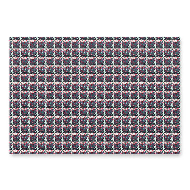 Cute Jemini Themed wrapping paper product image (1)