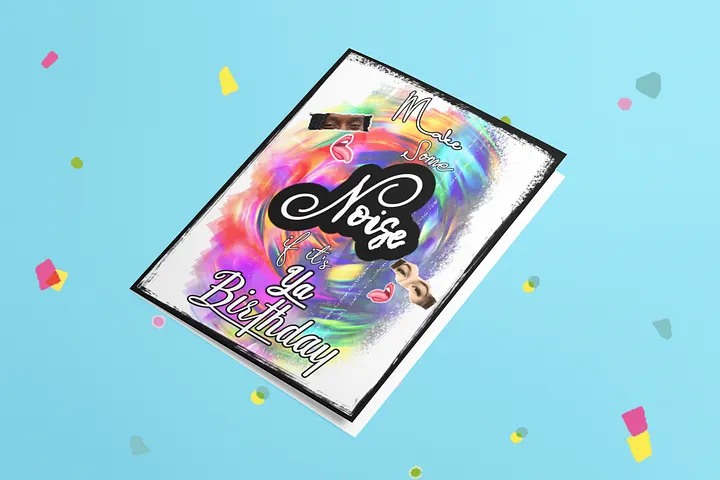 “Make some noise” card product image (2)