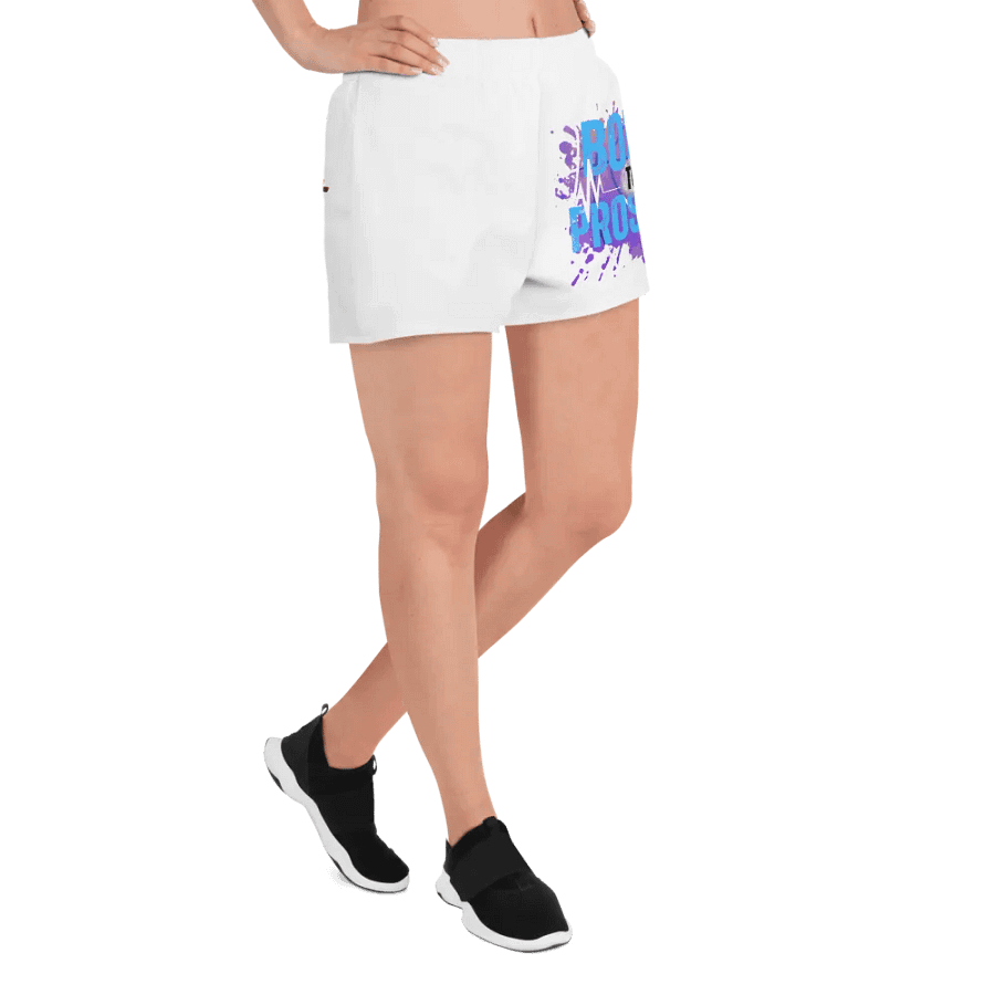 BORN TO PROSPER Bold Print Athletic Super Shorts product image (5)
