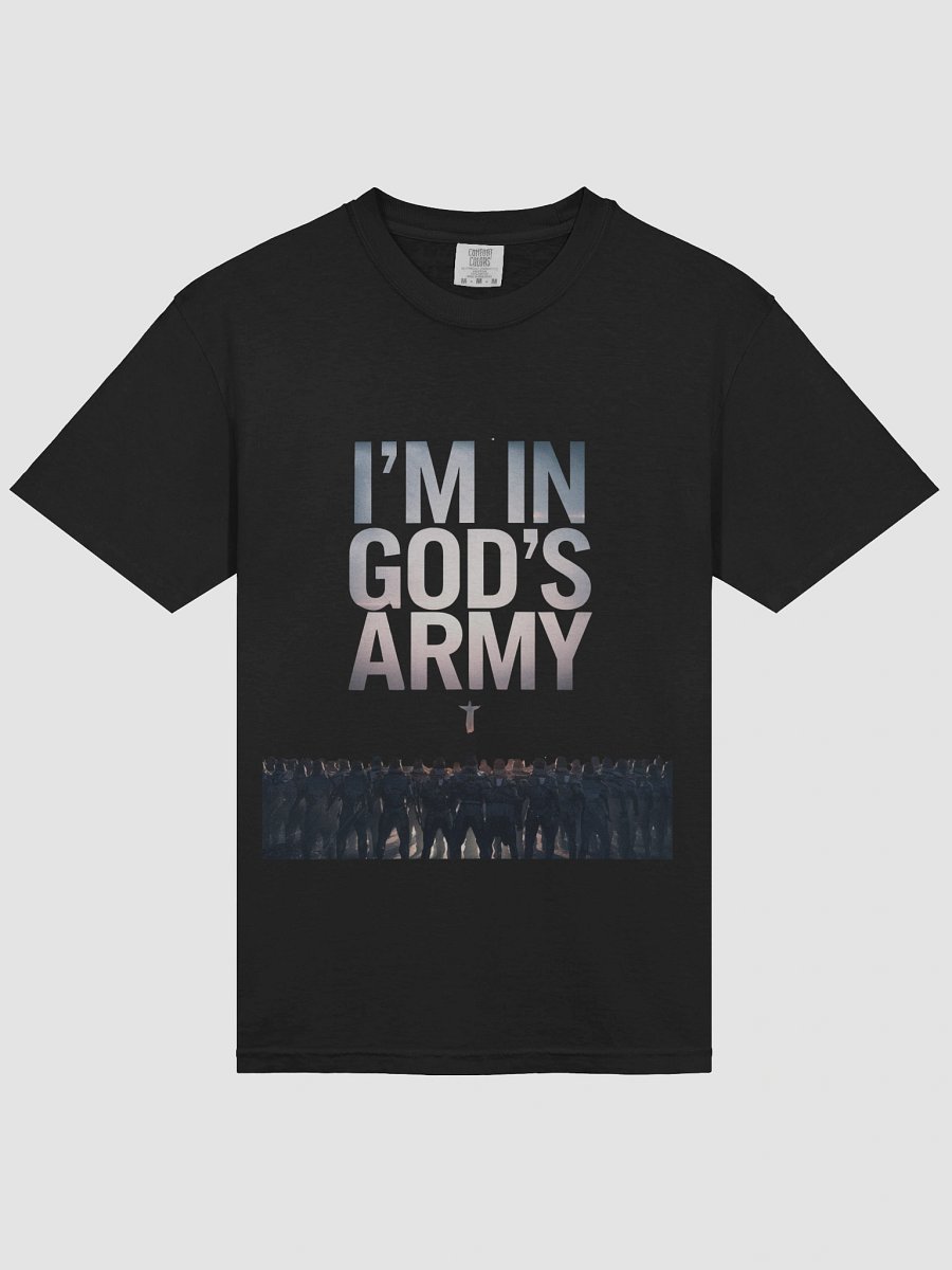 “I’m in God’s Army” T-shirt product image (3)