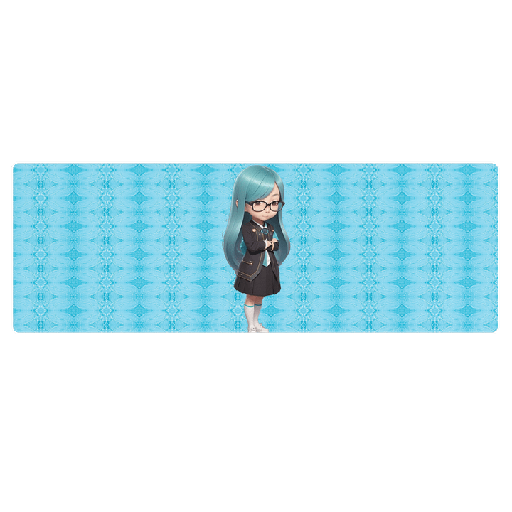 (Aqua CHIBI) K Yoga Mat product image (1)