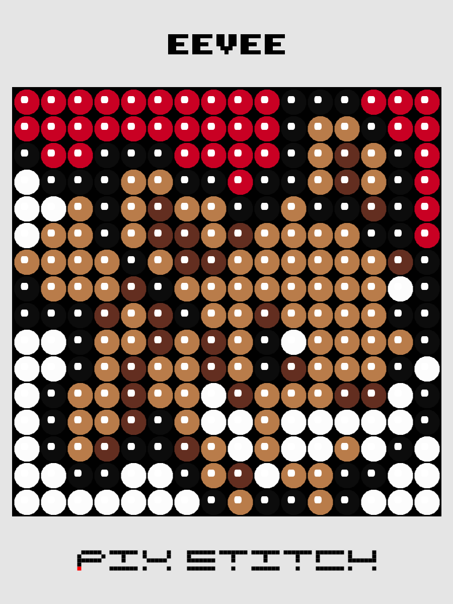 Eevee Pixel Art product image (1)