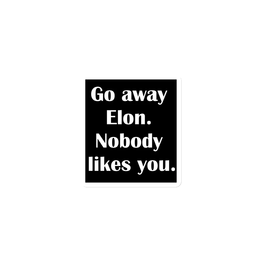 Go Away Elon Magnet product image (1)