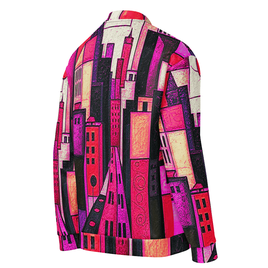 Red City Bomber Jacket product image (4)