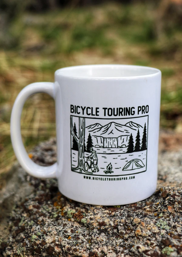 Bike Touring & Wild Camping Coffee Cup product image (1)