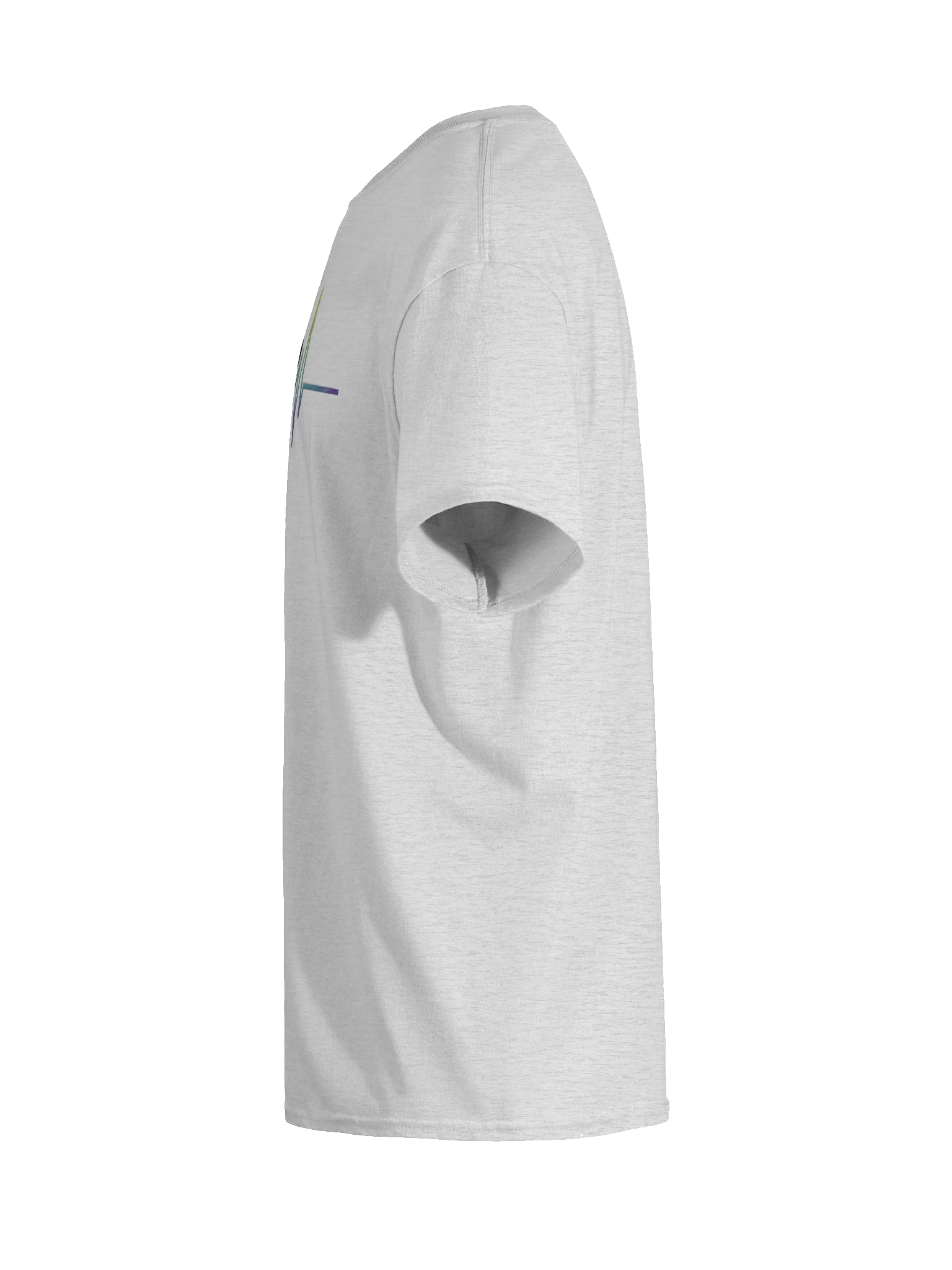 Pawbeat Pride Paw EKG Light Version Unisex Heavyweight Graphic T-shirt product image (3)