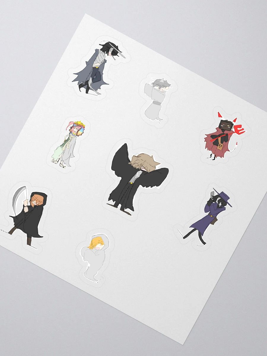 Moon of the Daylight characters Halloween Stickers product image (2)