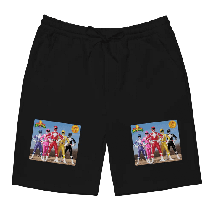 Powerful Heroes Fleece Shorts product image (2)